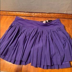 Lululemon purple skirt with built in shorts.